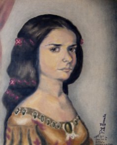 Sor Juana Ines. Copyright 2012 Miguel Omaña.